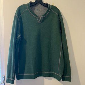 Tommy Bahama Reversible Flipshore Abaco Heather/Palm Verde Sz. XL $110 *EUC